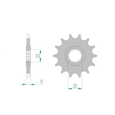 Kit chaine AFAM acier MV AGUSTA 750 F4 pas 520 2000 à 2000