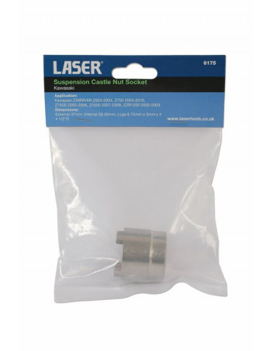 Douille à créneau LASER TOOLS bras oscillant Kawasaki