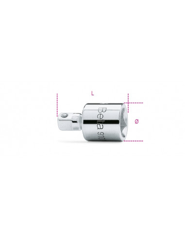 Réducteur carré femelle 3/8'' et mâle 1/4'' BETA