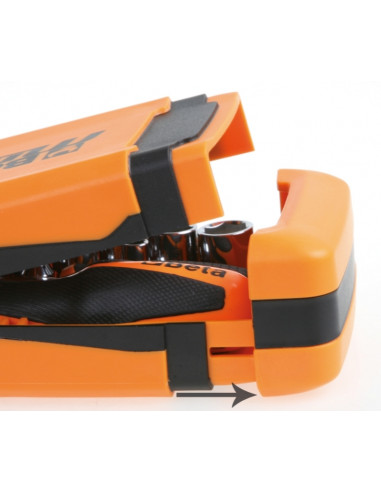 Jeu de 11 douilles 6 pans 21 embouts et 7 accessoires BETA