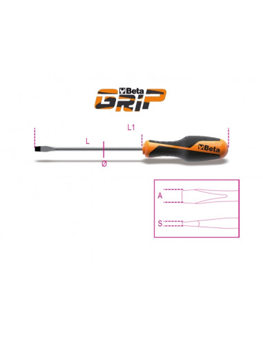 Tournevis plat BETA 5,5x100mm