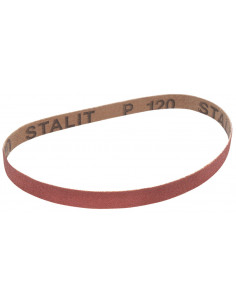 Bande abrasive 10 x 330mm grain 120 oxyde d'aluminium DRAPER