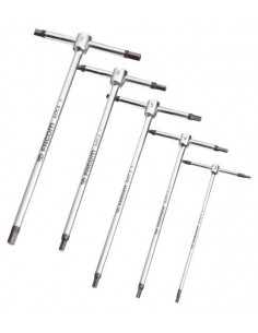 Jeu de clés mâles FACOM 6 pans poignée en ''T'' 5 pièces