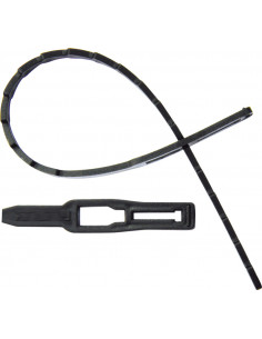 Colliers nylon à épis BIHR 173x5,1mm 20 pièces