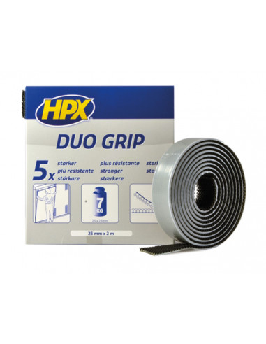 Duo Grip HPX noir 25mm x 2m