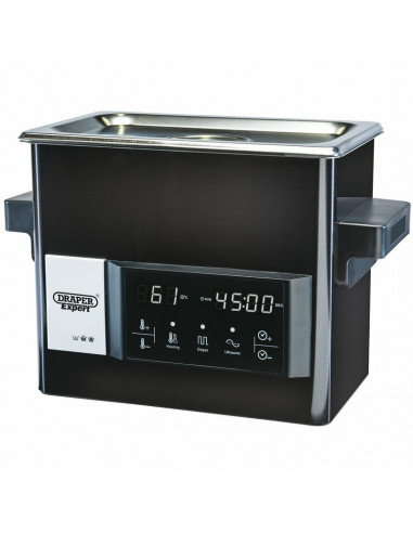 Bac à ultrasons DRAPER 200W 9L