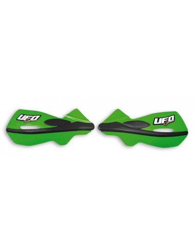 Paire de coques de rechanges UFO de protèges-mains Patrol vert / noir - 78069742