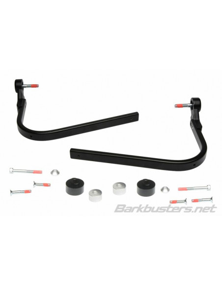 Kit de montage BARKBUSTERS universel point d'attache simple Ø6-8mm pas de vis intérieur embout de guidon noir Kit de montage BARKBUSTERS universel point d'attache simple Ø6-8mm pas de vis intérieur embout de guidon noir