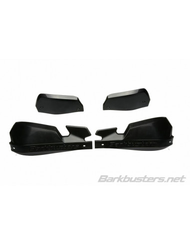Coques de protège-mains BARKBUSTERS VPS MX Black on Black/déflecteur noir
