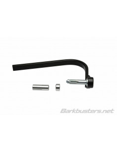 Kit de montage BARKBUSTERS universel point d'attache simple embout de guidon creux noir 2