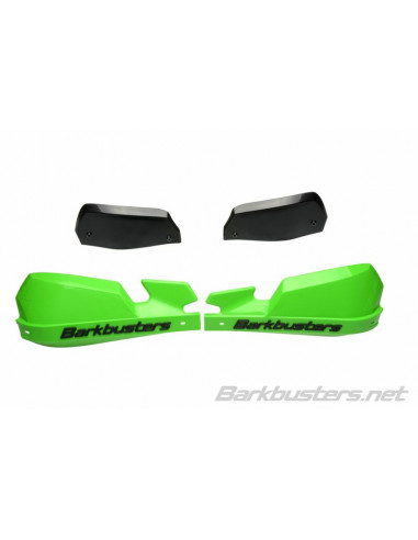 Coques de protège-mains BARKBUSTERS VPS MX vert/déflecteur noir