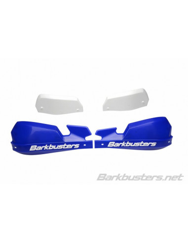 Coques de protège-mains BARKBUSTERS VPS MX bleu/déflecteur blanc