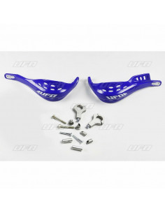 Protège-mains UFO Jumpy supermotard Ø28mm Bleu Reflex