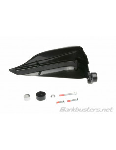 Kit protège-mains BARKBUSTERS Storm point d'attache simple Ø6-8mm pas de vis intérieur embout du guidon noir