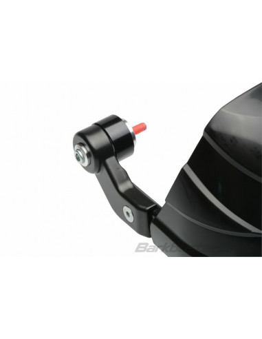 Kit protège-mains BARKBUSTERS Storm point d'attache simple Ø6-8mm pas de vis intérieur embout du guidon noir