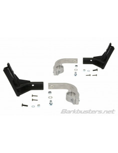 Kit protège-mains BARKBUSTERS Storm point d'attache collier Ø25,4mm noir 2