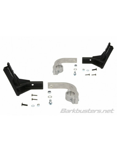 Kit protège-mains BARKBUSTERS Storm point d'attache collier Ø25,4mm noir