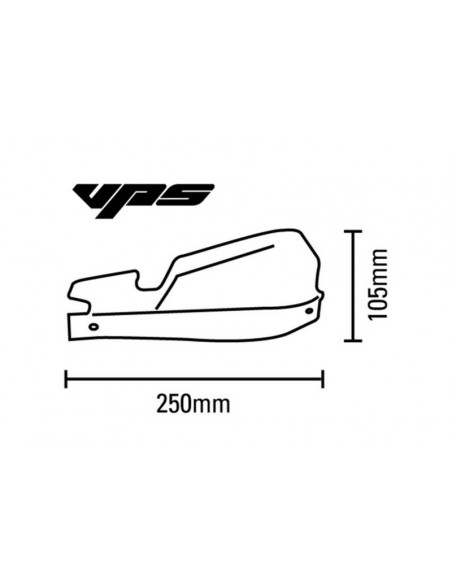 Kit protège-mains BARKBUSTERS VPS MX Universel rose