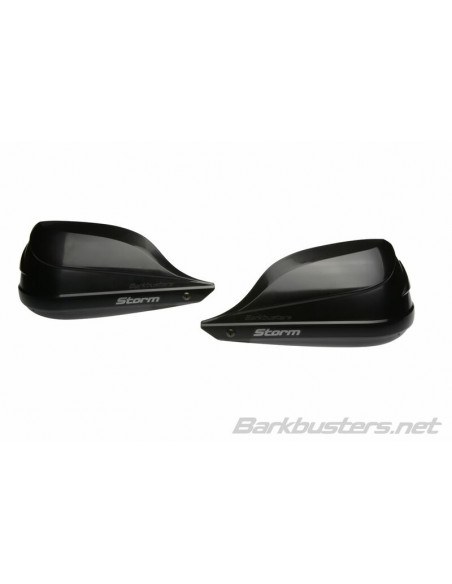 Kit protège mains BARKBUSTERS Storm point d'attache simple embout du guidon creux noir Kit protège mains BARKBUSTERS Storm point d'attache simple embout du guidon creux noir