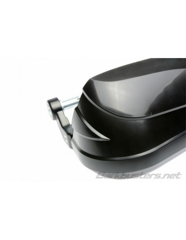 Kit protège mains BARKBUSTERS Storm point d'attache simple embout du guidon creux noir Kit protège mains BARKBUSTERS Storm point d'attache simple embout du guidon creux noir