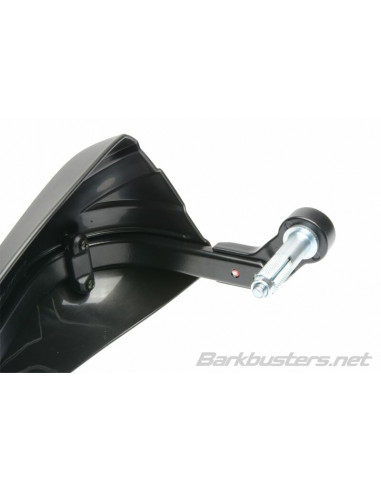 Kit protège mains BARKBUSTERS Storm point d'attache simple embout du guidon creux noir Kit protège mains BARKBUSTERS Storm point d'attache simple embout du guidon creux noir