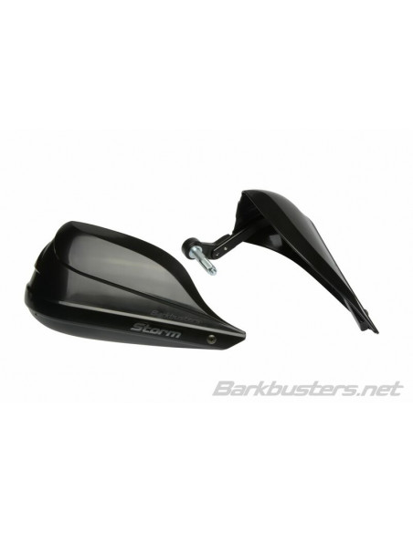 Kit protège mains BARKBUSTERS Storm point d'attache simple embout du guidon creux noir Kit protège mains BARKBUSTERS Storm point d'attache simple embout du guidon creux noir