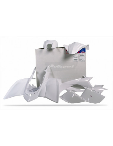 Kit plastique POLISPORT White Yamaha YFZ450