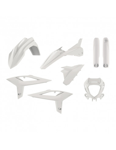 Kit plastique POLISPORT blanc