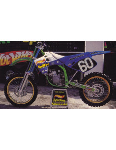Kit plastiques & déco UFO Hot Wheels Replica Kawasaki KX125/250 2