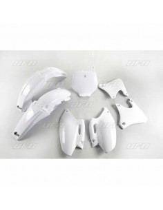 Kit plastiques UFO couleur origine blanc (98) Yamaha YZ400F