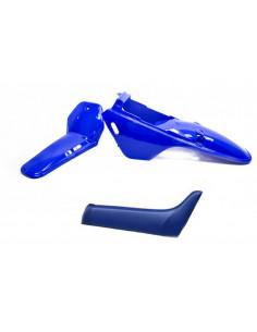 Kit plastique ART couleur origine bleu avec selle complète bleu Yamaha PW80