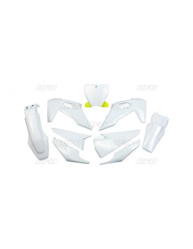 Kit plastique & déco UFO couleur origine Husqvarna TC/FC