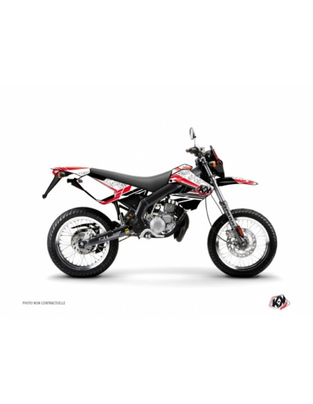 Kit déco KUTVEK Spirit rouge Derbi Senda 50 Xtreme/Xrace