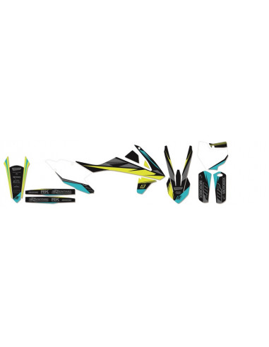 Kit complet BLACKBIRD Stealth Yellow KTM