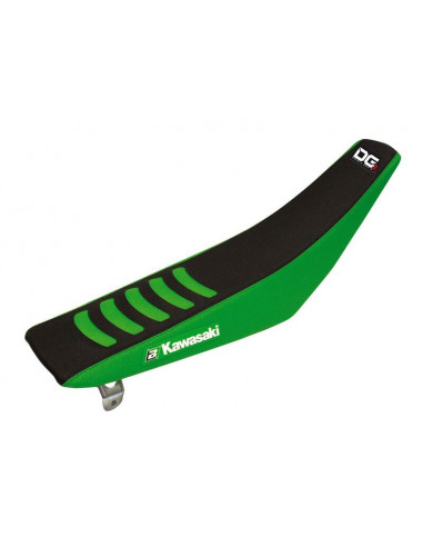 Housse de selle BLACKBIRD Double Grip 3 vert/noir Kawasaki KX250F/450F