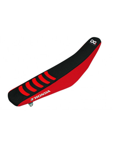 Housse de selle BLACKBIRD Double Grip 3 noir/rouge Honda CRF450R/RX