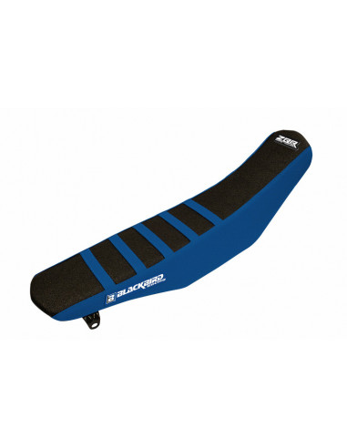 Housse de selle BLACKBIRD Zebra bleu/noir Yamaha YZ450F