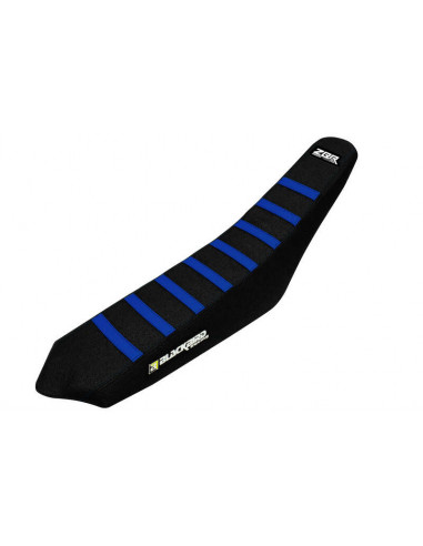 Housse de selle BLACKBIRD Zebra noir/bleu Sherco SE/SEF 250/300