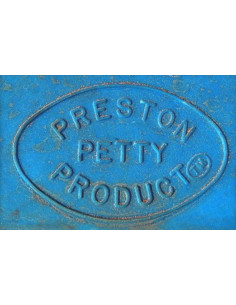Garde-boue avant PRESTON PETTY Vintage MX bleu Bultaco 2