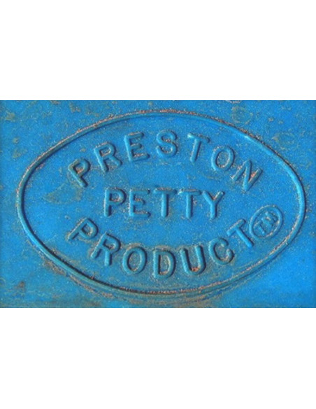 Garde-boue avant PRESTON PETTY Vintage MX bleu Bultaco