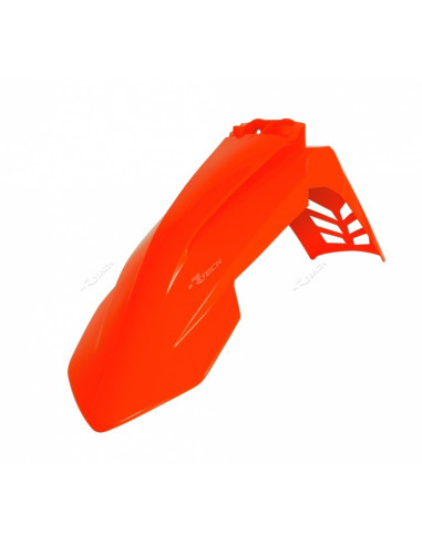 Garde-boue avant RACETECH ventilé orange fluo KTM