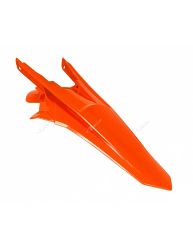 Garde-boue arrière RACETECH orange fluo KTM