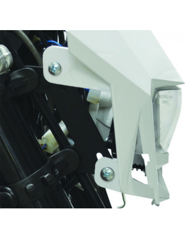 Plaque phare POLISPORT LMX jaune