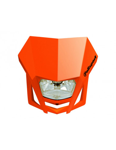 Plaque phare POLISPORT LMX orange