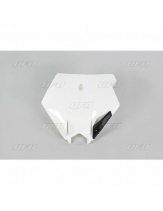 Plaque numéro frontale UFO orange KTM