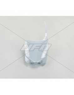 Plaque numéro frontale UFO blanc Honda CRF250R/450R