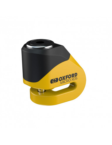 Bloque-disque OXFORD XD5 - 5mm jaune/noir