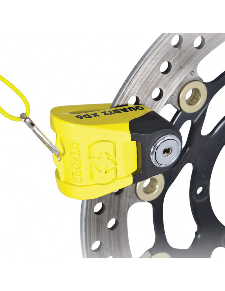 Bloque-disque OXFORD Quartz XD10 - Ø10mm jaune/noir