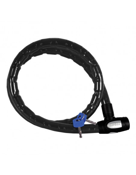 Cable antivol OXFORD Barrier - 1,5m x 25mm fumé