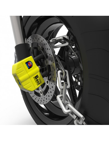 Chaîne antivol alarme OXFORD Big Boss - 1,5m x 12mm